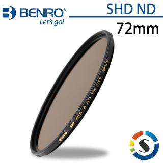 【BENRO百諾】圓形減光鏡 SHD ND 64/128/256/500/1000-72mm(勝興公司貨)