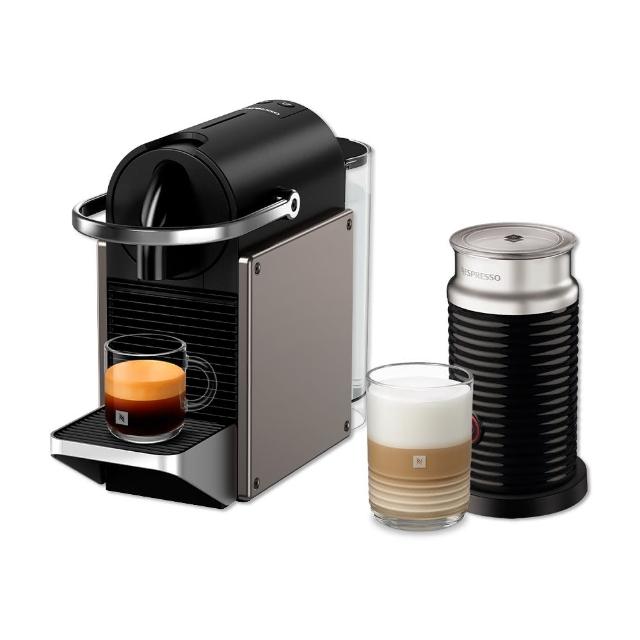 胶囊咖啡机 奶泡机 Nespresso】母親節倒數！膠囊咖啡機Pixie 奶泡機組合_多色任選送禮入厝