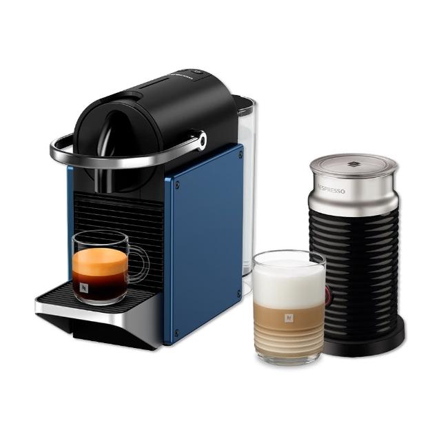 【Nespresso】膠囊咖啡機 Pixie 奶泡機組合_多色任選 送禮 入厝 全自動咖啡機(瑞士頂級咖啡品牌)