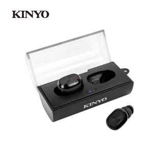 【KINYO】雙耳立體聲藍芽耳機BTE3920(福利品-防疫優先 在家工作、上課必備)