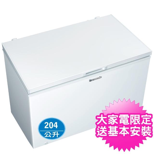 【Panasonic 國際牌】204公升上掀式冷凍櫃(NR-FC208-W)
