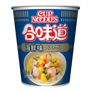 【NISSIN 日清】合味道 海鮮味杯麵 71g(日清泡麵)