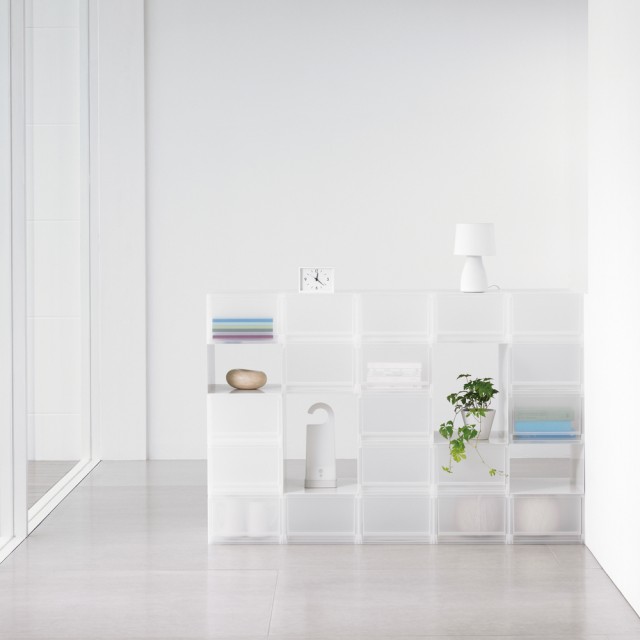 ãMUJI ç¡å°è¯åãPPç/æ·±å/2æ ¼/ééæ¿/æ£åç/