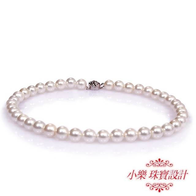 【小樂珠寶】3A南洋深海貝珍珠項鍊-10mm白色加長款48cm(珍珠加長達人)