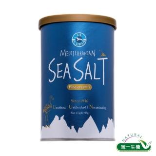 【統一生機】LA CORSA地中海日曬海鹽(425g/罐)