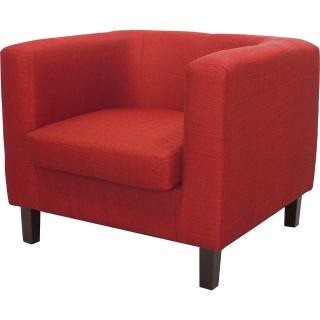 【YOI傢俱】卡保單人沙發 4色可選 黑/紅/紫/綠色(YAQ-8017-1)