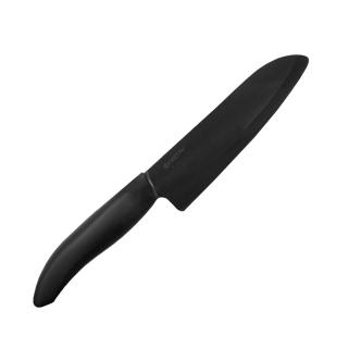 【KYOCERA 京瓷】日本京瓷抗菌多功能精密陶瓷刀 料理刀 陶瓷刀 黑刃 黑刀(16cm)