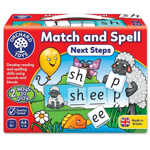 【Orchard Toys】幼兒桌遊-拼字讀音進階(Match and Spell Next Steps Game)