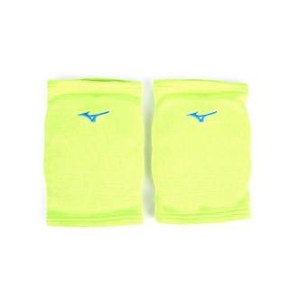 【MIZUNO 美津濃】成人用膝套-一雙入 防撞 配件 美津濃 螢光綠水藍(V2TY800635)