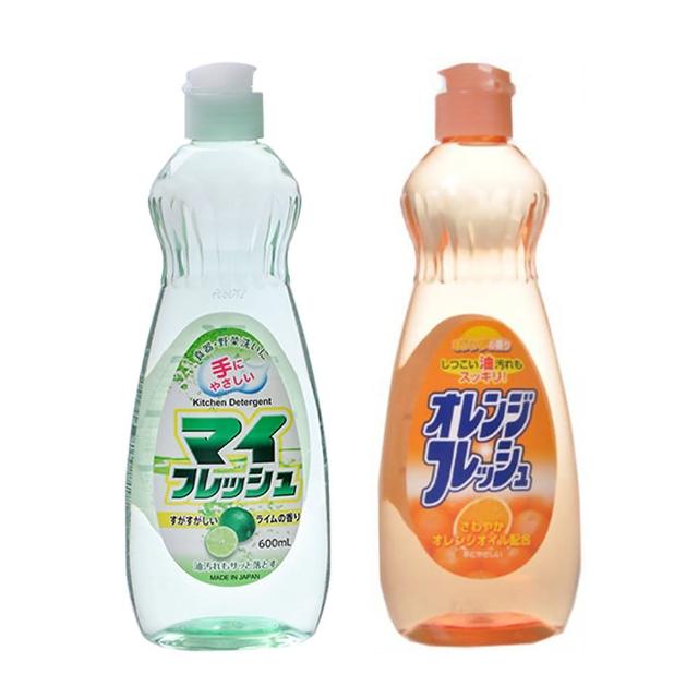 日本火箭石鹼蔬果碗盤洗潔精(600ml)