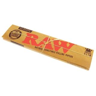 【RAW】西班牙進口-CLASSIC KING SIZE-未漂白天然捲煙紙*3包