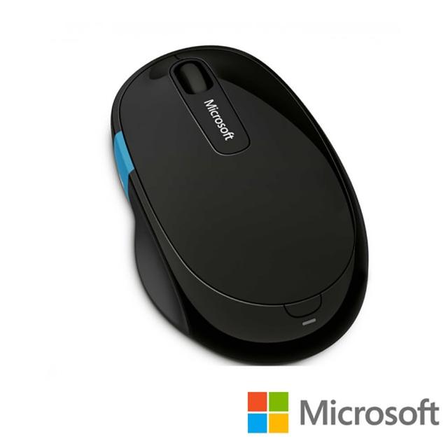 【Microsoft 微軟】Sculpt 舒適滑鼠(黑)