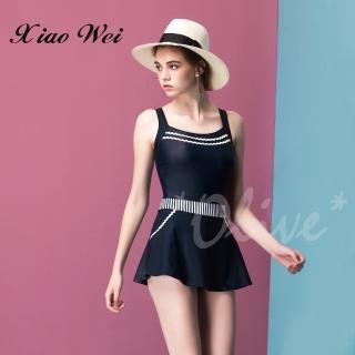 【蘋果牌】時尚連身裙泳裝(NO.107415)