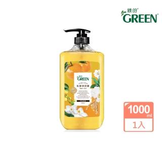 【綠的 GREEN】抗菌沐浴露-橙花燕麥(1000ml)