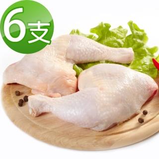 【一午一食】戰斧土雞腿6支組(380g↑/支-SGS無毒黑羽土雞)
