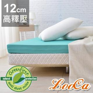 【送棉枕x1】頂級12cm防蚊+防蹣+超透氣記憶床墊(單大3.5尺)