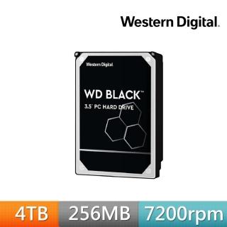 【WD 威騰】黑標 4TB 桌上型 3.5吋 高效能SATA硬碟(WD4005FZBX)