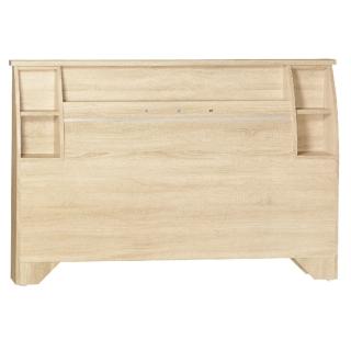 【AS】賴昂內爾5尺原切橡木床頭片-154.5x12x101cm