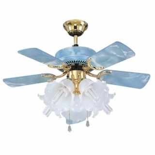 【金吉利】精彩藍30吋手拉吊扇+多燈組JL11312