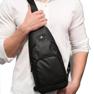 【PUSH!】戶外用品 防水單肩斜背包旅遊包學生包3C小包商務包防搶包手機包(U52)