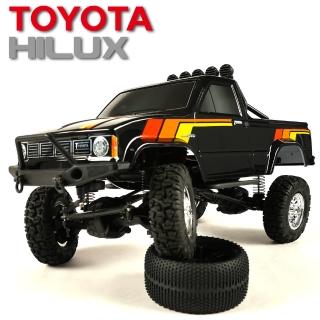 【Thunder Tiger雷虎科技】TOYOTA HILUX 海力士 1/12 攀岩車 黑 6603-F133-A1(攀岩車)
