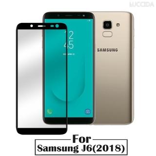 【LUCCIDA】SAMSUNG Galaxy J6(9H防爆玻璃貼 2.5D滿版)