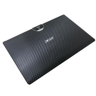 【Ezstick】ACER Iconia One 10 A3-A50 黑色立體紋機身貼(平板機身背貼)