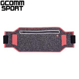 【GCOMM SPORT】萊卡輕薄貼身防汗水音樂腰包 歡樂紅(GCOMM SPORT)