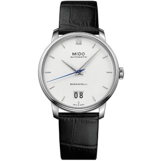 【MIDO 美度】BARONCELLI永恆系列III經典機械腕錶(M0274261601800)