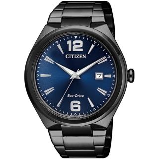 【CITIZEN 星辰】都會簡約時尚Eco-Drive腕錶(AW1375-58L)
