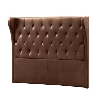 【AS】安格斯咖啡皮5尺床頭片-150x10x133cm