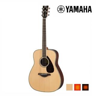 【YAMAHA 山葉】FG830 NT 面單民謠木吉他 原木色款(原廠公司貨 商品保固有保障)
