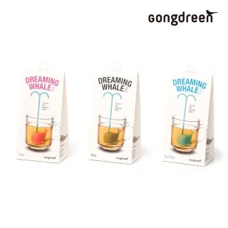 【gongdreen】Dreaming Whale 鯨魚造型濾茶器 - 藍