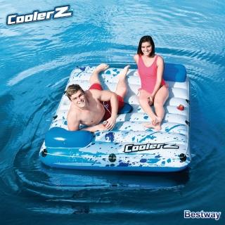 【CoolerZ】SIDE 2 SIDE ﹝雙人漂浮床墊﹞_附杯架(適用漂流/漂浮/床墊/靠枕)