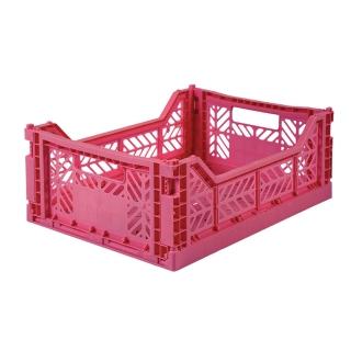 【Aykasa】土耳其折疊籃 M 櫻桃玫瑰