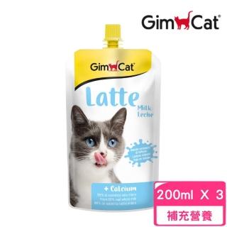 【Gimpet 竣寶】貓專用牛奶 200ml*3入組(營養補充)