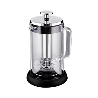 【仙德曼 SADOMAIN】雙層玻璃法式濾壓壺600ml(咖啡法壓壺/沖泡壺)