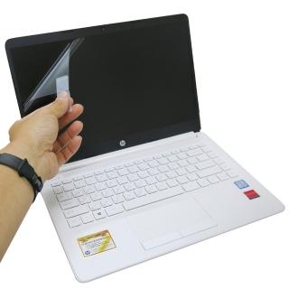 【Ezstick】HP 14S-cf0005TX 14S-cf0006TX 靜電式筆電LCD液晶螢幕貼(可選鏡面或霧面)