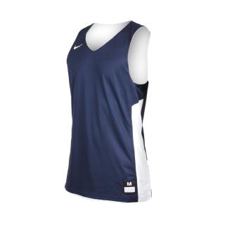 【NIKE 耐吉】男籃球背心-雙面穿 無袖背心 籃球 球衣 丈青白(867766420)