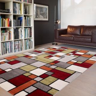 【范登伯格】比利時SEVILLA地毯-方格(120x170cm)