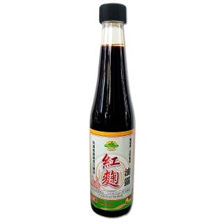 【味榮】純釀紅麴黑豆油露(420ml)