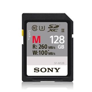 【SONY 索尼】128GB SDXC R260W100 UHS-II U3高速存取記憶卡(SF-M128)