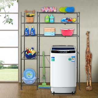 【巴塞隆納】三層伸縮洗衣機架 附34cm層板