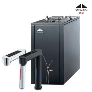 【GUNG DAI】宮黛GD-600櫥下觸控式雙溫熱飲機/飲水機GD600-搭配愛惠浦QL3-BH2生飲淨水組(★贈歐都納拐杖傘)