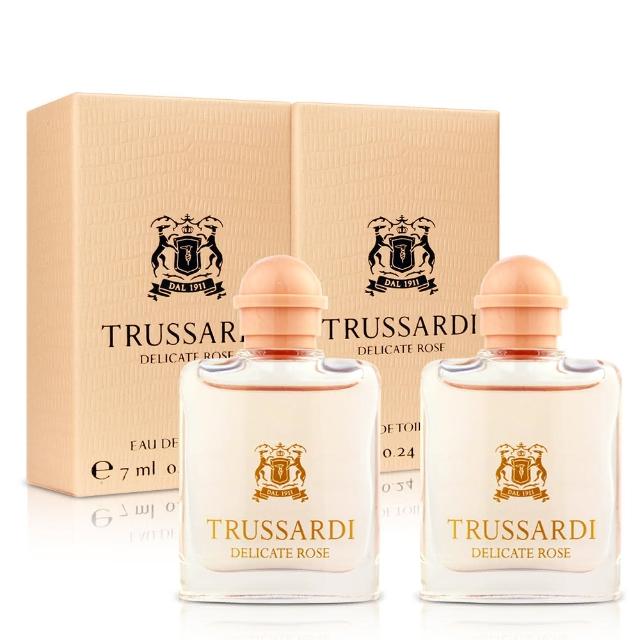 【Trussardi 楚沙迪】玫瑰女性淡香水小香(7ml)