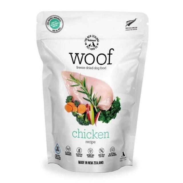【NZ Natural】woof狗狗冷凍乾燥生食餐 1kg/2.2lbs(凍乾鮮食、狗飼料)