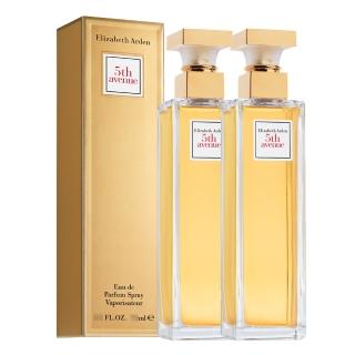 【Elizabeth Arden 伊麗莎白雅頓】第五大道女性淡香精75ml(2入組)