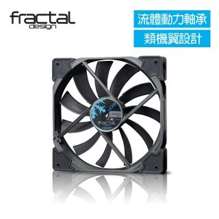 【Fractal Design】Venturi HF-14 黑 機殼系統高風量靜音風扇