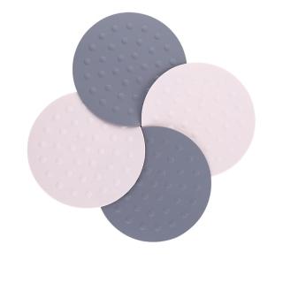 【PUSH!】廚房用品圓形加厚矽膠隔熱墊防燙墊(3入D144)
