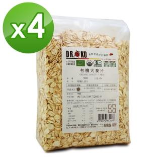 【DR.OKO 德逸】有機大麥片x4入組(500g/入)